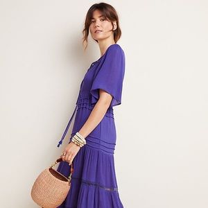 Anthropologie Joni Tiered Maxi Dress